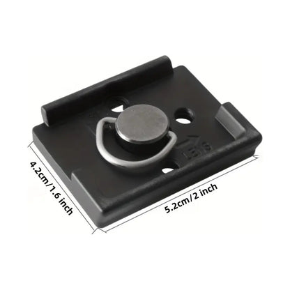 PLACA LIBERACIÓN RÁPIDA PARA MANFROTTO 200PL-14 NEGRO