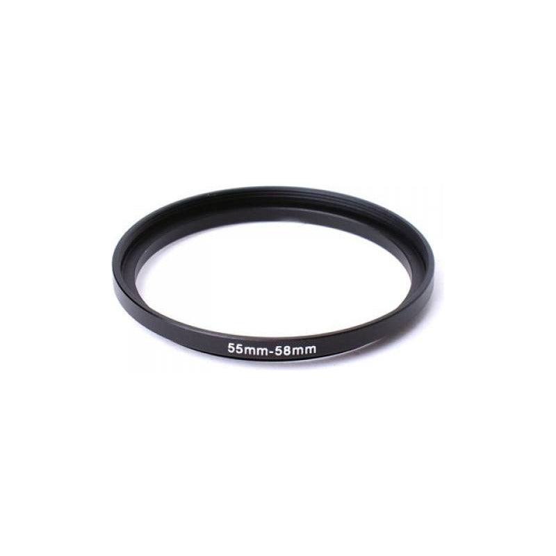 55MM-58MM ANILLO CONVERTIDOR CONVERSOR LENTE CANON NIKON  58 MM 55 MM
