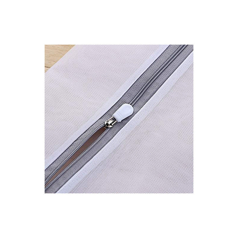 BOLSA LAVADO ZAPATOS TENNIS CALZADO MEDIAS LAVADORA BLANCO