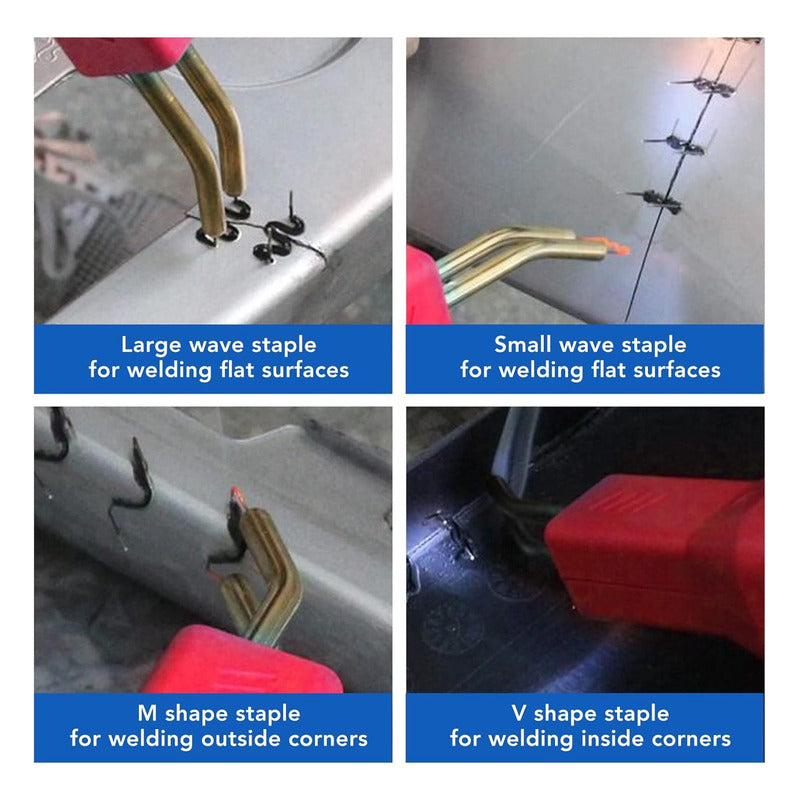 PISTOLA MÁQUINA SOLDAR PLÁSTICO SOLDADOR NEGRO RESTAURACIÓN NEGRO 110V