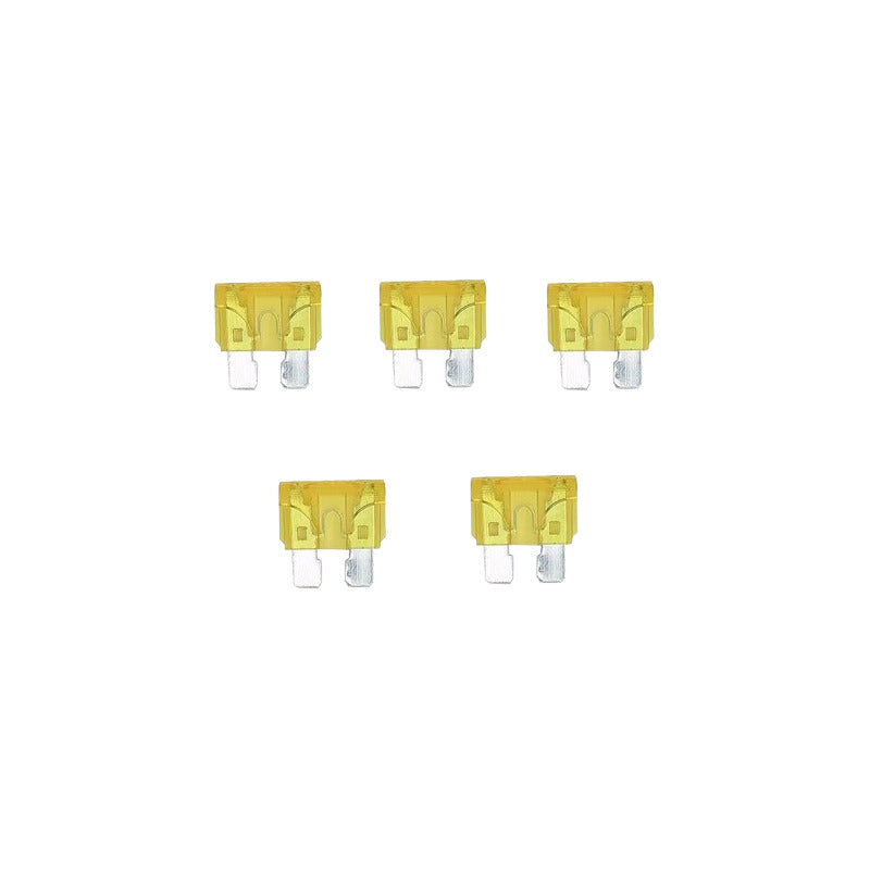 JUEGO 5 FUSIBLES STANDAR CARRO ATO/ATC DE 20A SET KIT