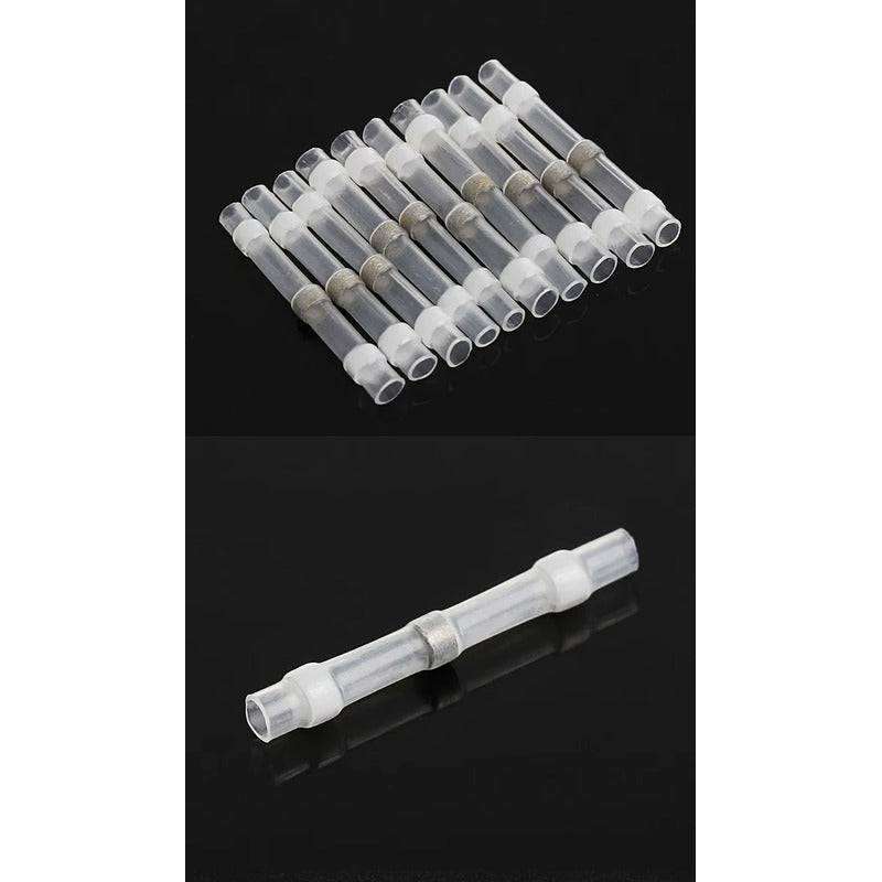 10X CONECTOR TERMOENCOGIBLE TERMORETRACTIL 1.7 X 2.6 X 26 MM