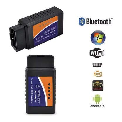 ESCÁNER OBD2 OBDII CARRO BLUETOOTH ELM327 V2.1 DIAGNOSTICO