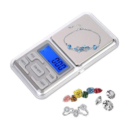 BÁSCULA DIGITAL ALTA PRECISIÓN 0.01G-500G JOYERÍA CRAFTING