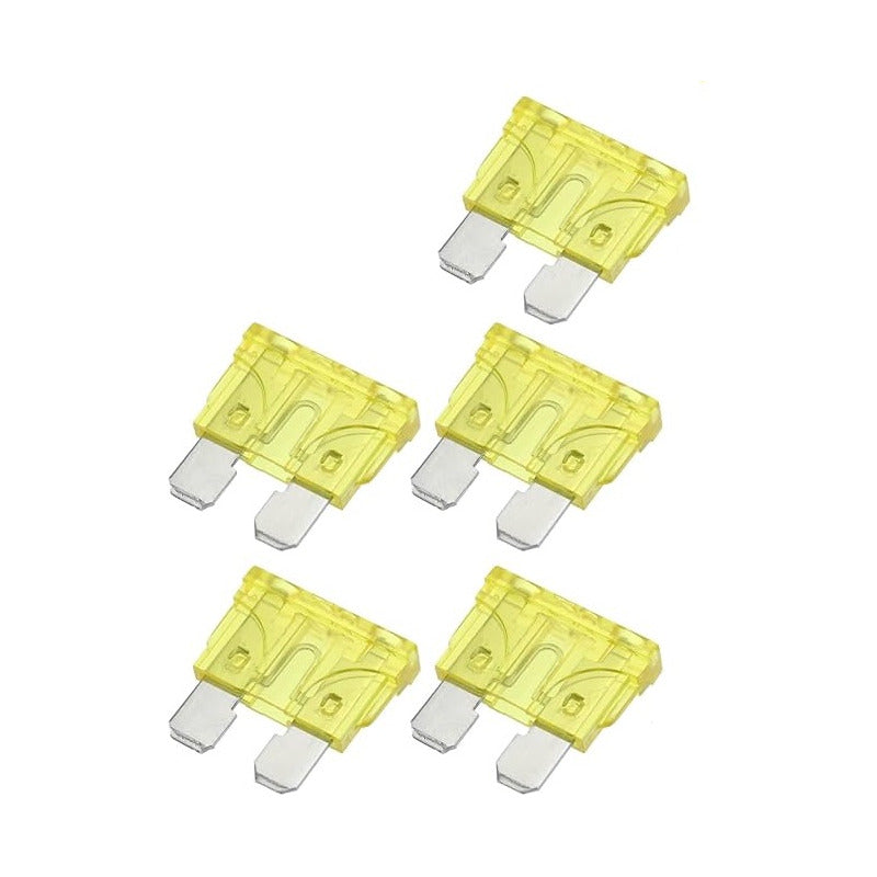 JUEGO 5 FUSIBLES STANDAR CARRO ATO/ATC DE 20A SET KIT