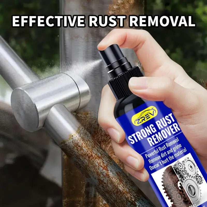 SPRAY UNIVERSAL REMOVEDOR ÓXIDO CORROSIÓN METAL VEHÍCULOS NEGRO