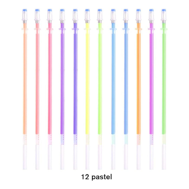 12X MINA REPUESTO RESALTADOR PASTEL ARTÍSTICO HP6207-12