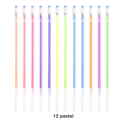 12X MINA REPUESTO RESALTADOR PASTEL ARTÍSTICO HP6207-12