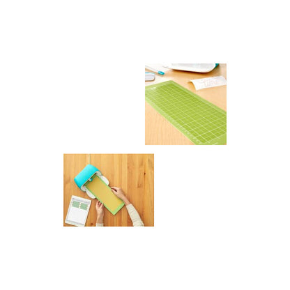 TAPETE CORTE 12  X 4.5  PARA CRICUT JOY STANDAR GRIP VERDE VERDE CLARO