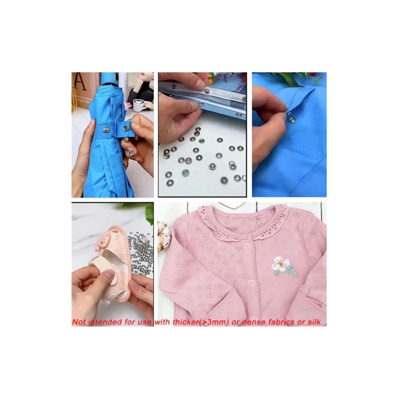 10X BOTONES PRESIÓN METÁLICOS 95MM ROPA JEAN BEBÉ MANUALIDAD PLATEADO BOTONES PRESION METAL