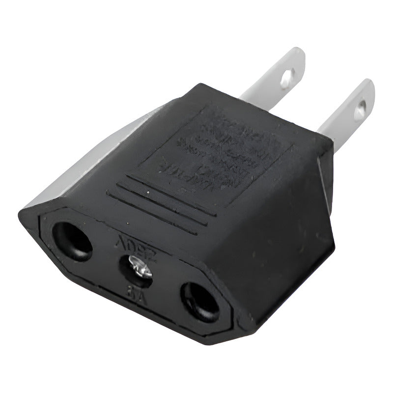 CLAVIJA CONVERTIDOR ADAPTADOR EUROPEA A AMERICANO 1 PIEZA 110V