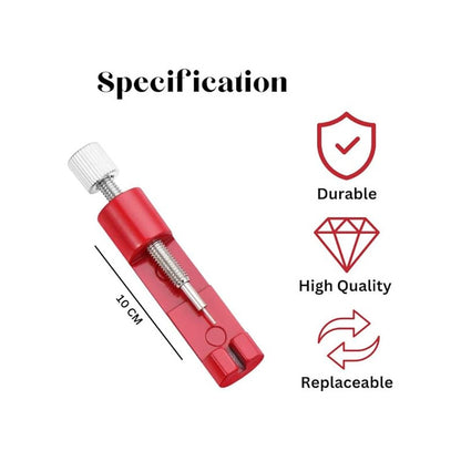 HERRAMIENTA REMOVEDOR CORREA RELOJ ROJO RELOJERÍA JOYERÍA
