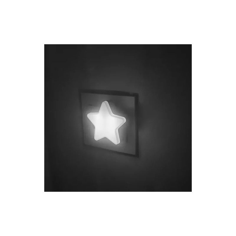 LUZ LED NOCTURNA NIÑOS SENSOR CONTROL PARED ALCOBA BLANCO 110V BLANCO