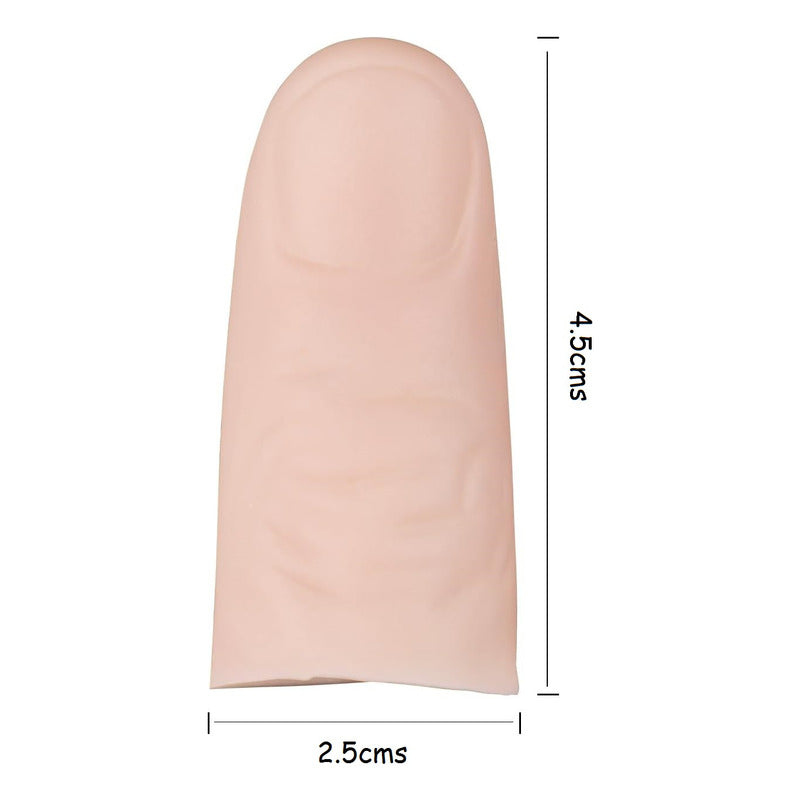 2X DEDOS LUZ LED AMARILLO MAGIA ILUSIONISMO DISFRAZ FIESTAS