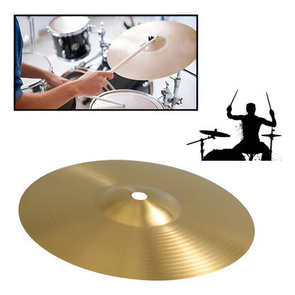 PLATILLO CRASH 12 PULGADAS BATERÍA ACÚSTICA PERCUSIÓN DORADO OSCURO