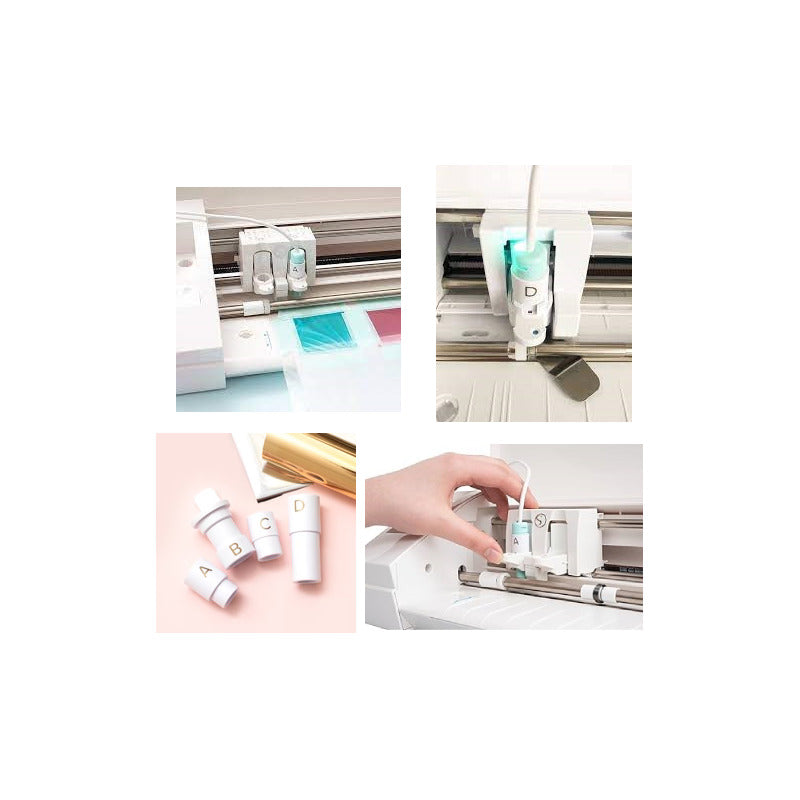 KIT BOLIGRAFOS TÉRMICOS FOIL QUILL PLOTTER SILHOUETTE CRICUT 0°