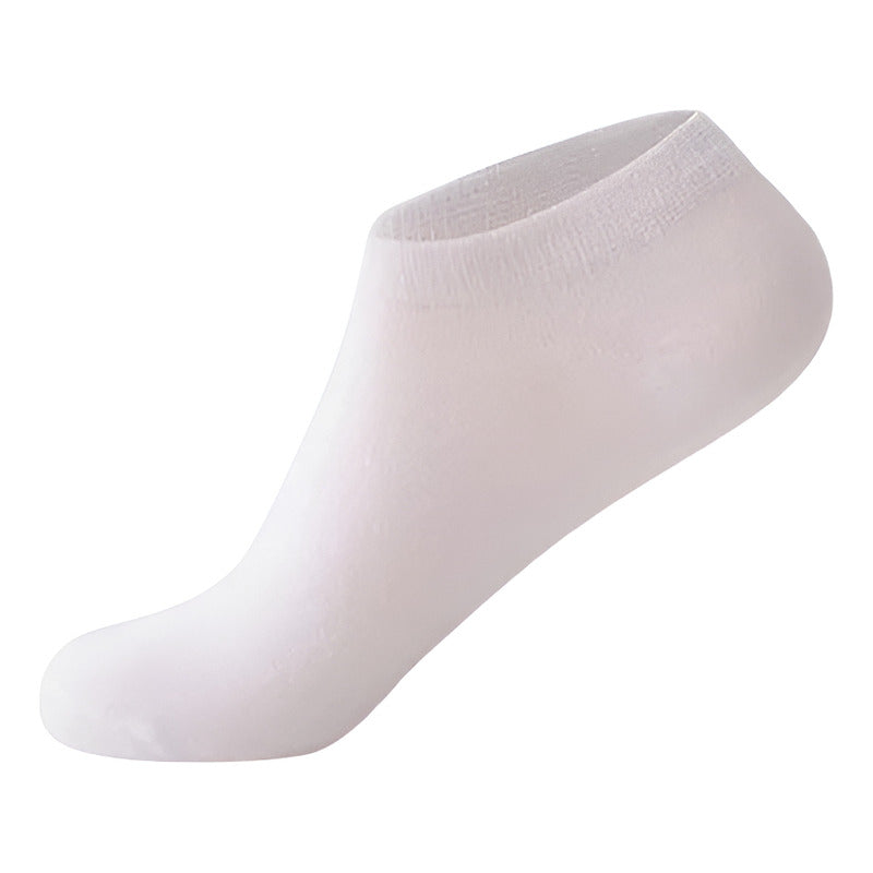 2X PARES MEDIAS TOBILLERAS BLANCAS CALCETINES BLANCO LISO 36-41