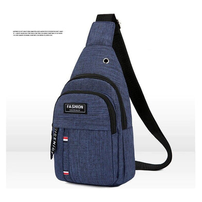 MALETIN LIGERO IMPERMEABLE CORREA AJUSTABLE VIAJE MALETA AZUL MARINO LISA