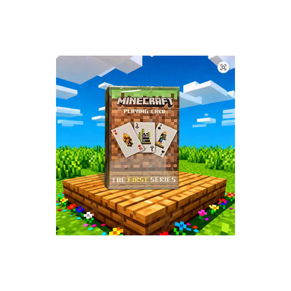 JUEGO CARTAS POKER FIRST SERIES VERSION LIMITADA MINECRAFT PIXEL MINECRAFT INGLÉS