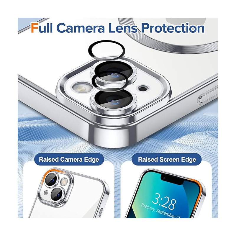 ESTUCHE PROTECTOR FLEXIBLE PARA IPHONE 15 QI