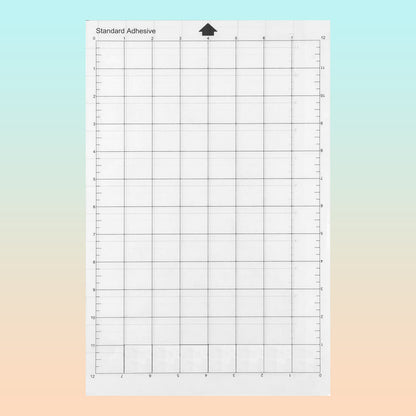 TAPETE CORTE 8X12 PULG AIBECY STANDAR GRIP PARA CRICUT CAMEO TRANSPARENTE