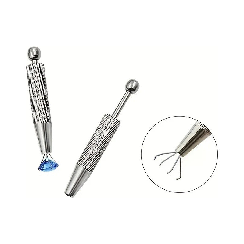 PINZAS JOYERÍA 4 PUNTAS PRECISIÓN ARTESANÍAS PIEDRERÍA