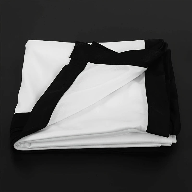 PANTALLA TELÓN PROYECTOR VIDEO BEAM PELÍCULAS JUEGOS 160X90