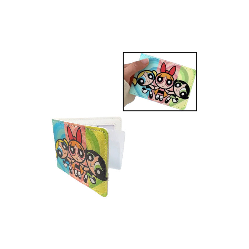 TARJETERO CHICAS SUPERPODEROSAS DOCUMENTOS CÉDULA CRÉDITO MULTICOLOR LISO