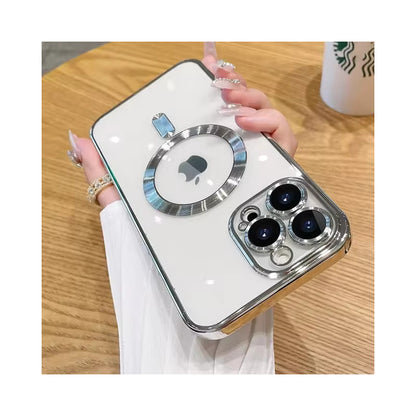 ESTUCHE PROTECTOR FLEXIBLE MAGNETICO QI PARA IPHONE 15 PRO