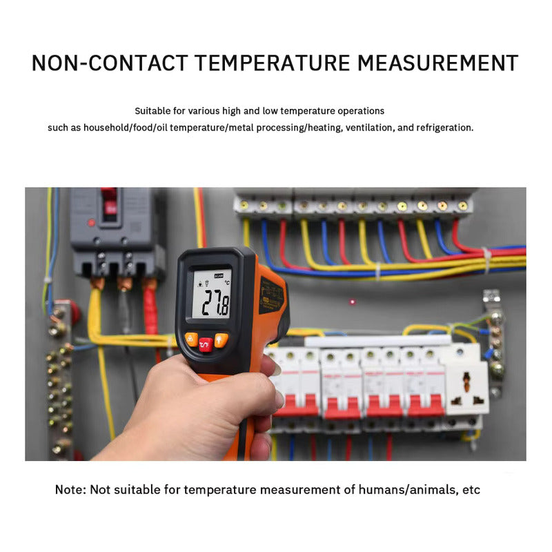 TERMOMETRO DIGITAL INFRARROJO INDUSTRIAL LASER -50° | 600°C