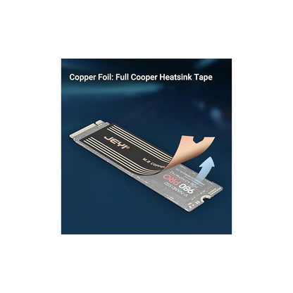 DISIPADOR GRAFENO COBRE MEMORIA RAM M.2 SSD STICKER GAMER