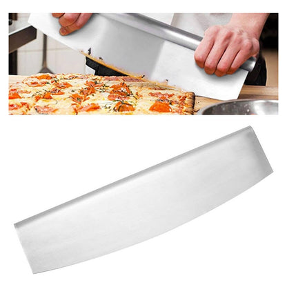 CORTADOR PIZZA MASA PROFESIONAL CUCHILLA PLATEADO