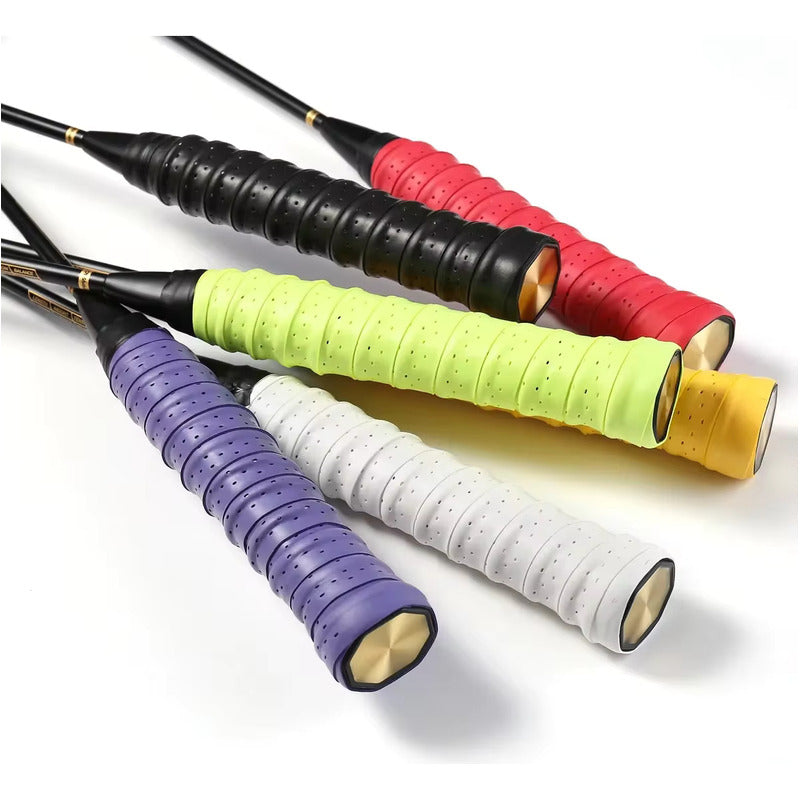 BANDA ANTIDESLIZANTE MANGO RAQUETA TENIS SQUASH CAÑA PESCAR AZUL CLARO 2.4