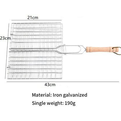 PARRILLA BBQ ASADOS ACAMPAR PICNIC CARNE BISTEC VERDURAS