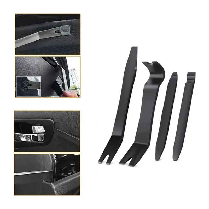 PALANCAS PLÁSTICAS NEGRO DESENSAMBLE ACCESORIOS VEHÍCULO N/A