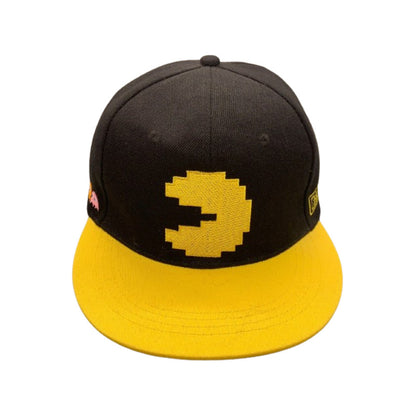 GORRA CACHUCHA PAC-MAN AMARILLO NEGRO JUEGO RETRO ARCADE AMARILLO 6