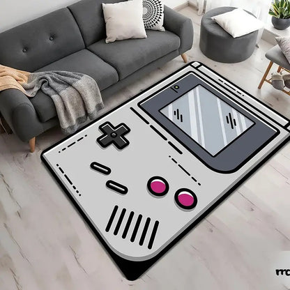 TAPETE HOGAR COCINA ENTRADA CUARTO GAMEBOY CLÁSICO 40X60 60 CM 40 CM GAMEBOY CLASICO GRIS CLARO
