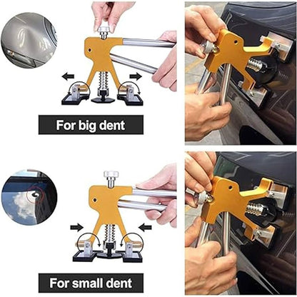 KIT HERRAMIENTA REPARACION ABOLLADURAS GOLPES CARRO VEHICULO