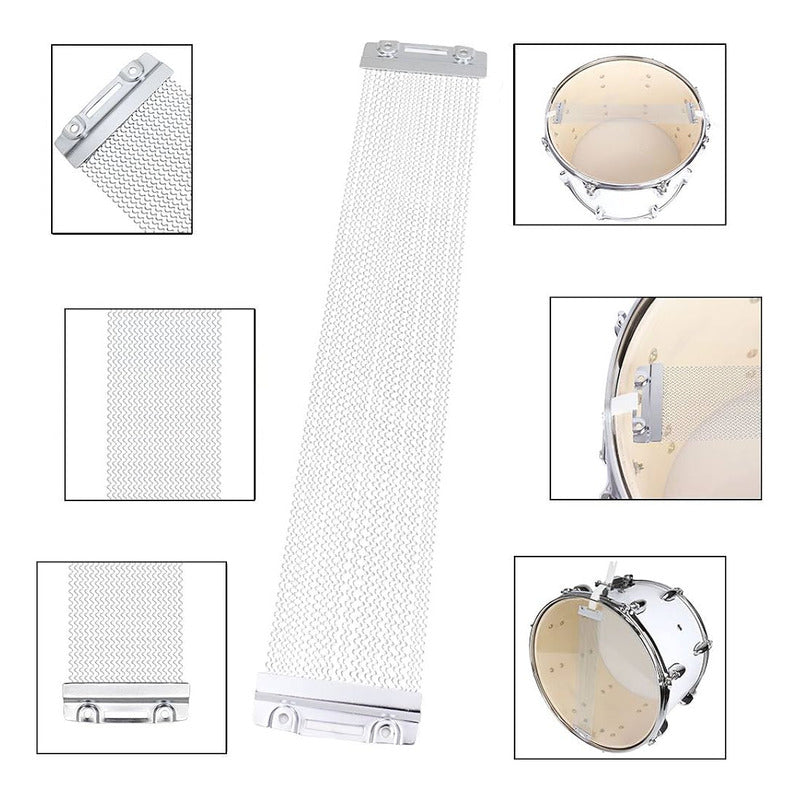 ENTORCHADO REDOBLANTE BATERÍA PERCUSIÓN 14 PULG 20 HILOS