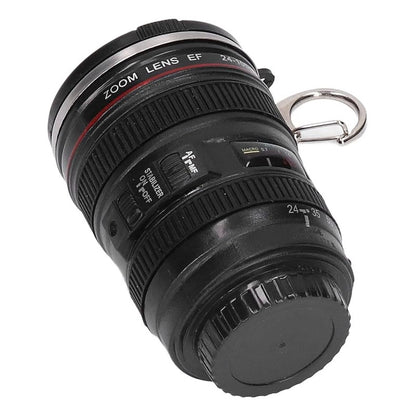 LLAVERO TIPO LENTE CANON EF 24-105MM REGALO FOTOGRAFIA FOTO NEGRO