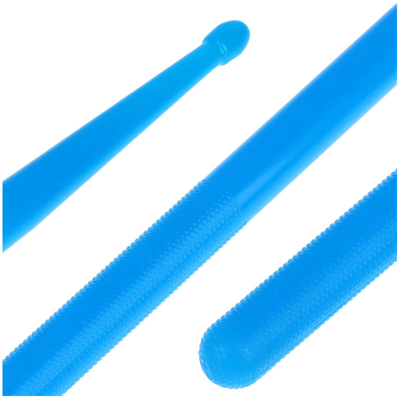 BAQUETAS 5A FLUORESCENTES AZUL BATERÍA PERCUSIÓN LIVE VIDEO AZUL 5A