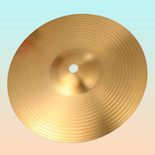 PLATILLO SPLASH 10 PULGADAS BATERÍA ACÚSTICA PERCUSIÓN DORADO OSCURO