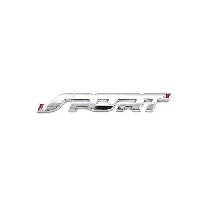 EMBLEMA CARRO SPORT 3D METAL ADHESIVO INSIGNIA LUJO VEHÍCULO | 3D SPORT CAR EMBLEM METAL ADHESIVE LUXURY VEHICLE BADGE
