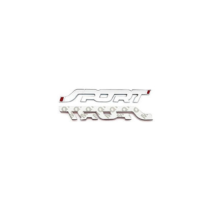 EMBLEMA CARRO SPORT 3D METAL ADHESIVO INSIGNIA LUJO VEHÍCULO | 3D SPORT CAR EMBLEM METAL ADHESIVE LUXURY VEHICLE BADGE

