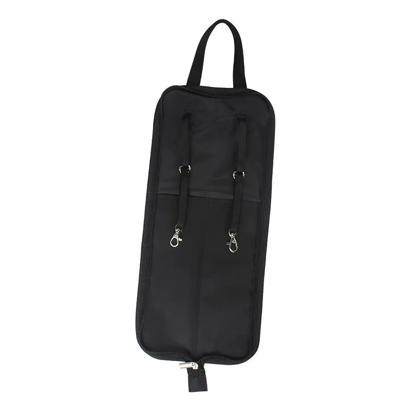 ESTUCHE PORTATIL BAQUETAS PERCUSION MALETA CORREA NEGRO 600D NEGRO | PORTABLE DRUMSTICK BAG CASE WITH STRAP BLACK 600D BLACK
