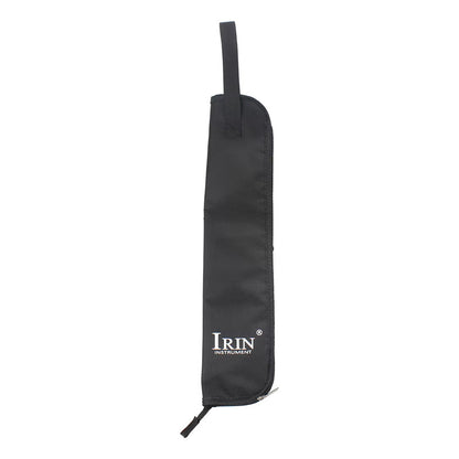 ESTUCHE PORTATIL BAQUETAS PERCUSION MALETA CORREA NEGRO 600D NEGRO | PORTABLE DRUMSTICK BAG CASE WITH STRAP BLACK 600D BLACK
