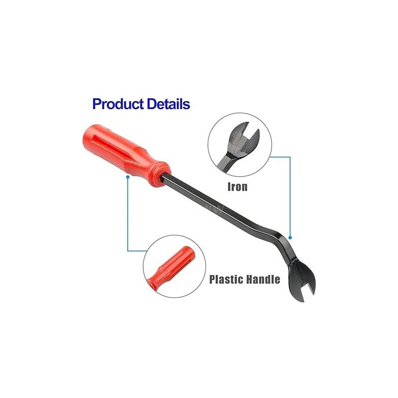 HERRAMIENTA REMOVEDOR CLIPS PINES GRAPAS TABLERO CARRO | TOOL REMOVER CLIPS PINS STAPLES CAR DASHBOARD
