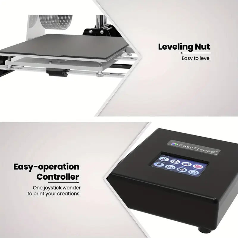 IMPRESORA 3D FDM PANTALLA LCD FILAMENTO PLA 1.75 | 3D FDM PRINTER WITH LCD SCREEN – PLA FILAMENT 1.75 MM