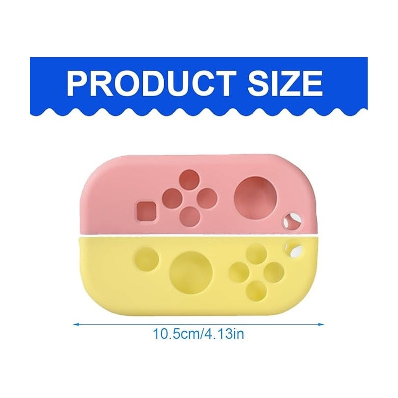 JUEGO PROTECTOR SILICONA CONTROL PARA NINTENDO | SILICONE CONTROLLER PROTECTOR SET FOR NINTENDO
