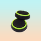 JUEGO PROTECTOR SILICONA JOYSTICK PARA PS XBOX SWITCH VERDE | SILICONE JOYSTICK PROTECTOR SET FOR PS XBOX SWITCH GREEN
